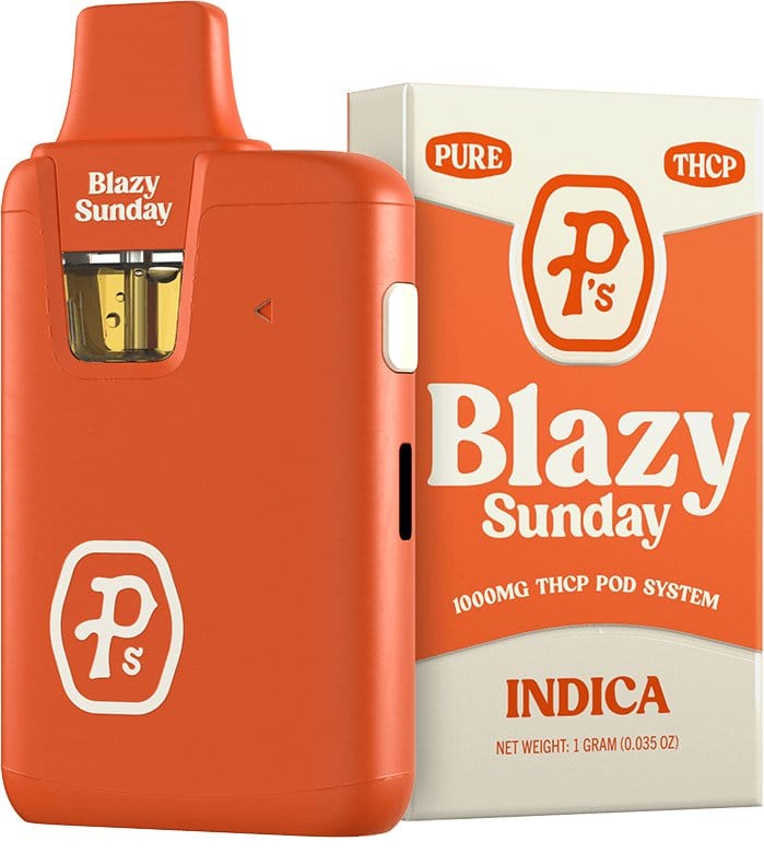 CBDWellnessplus Blazy Sunday Pure P's- THC-P Pod system