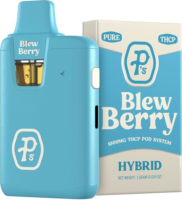 CBDWellnessplus Blew Berry Pure P's- THC-P Pod system