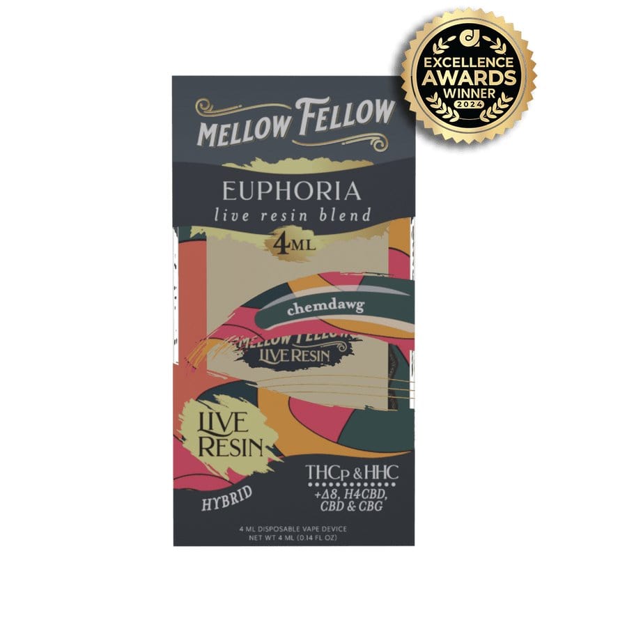 CBDWellnessplus Chem Dawg Mellow Fellow- 4ml Live Resin Disposable Vape