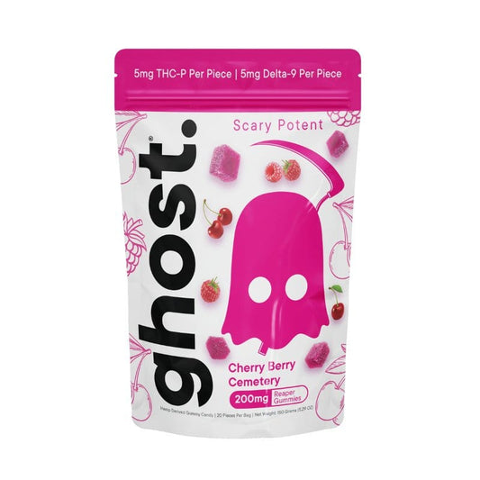 CBDWellnessplus Cherry Berry Cemetery Ghost- Potion Punch Reaper Blend Gummies
