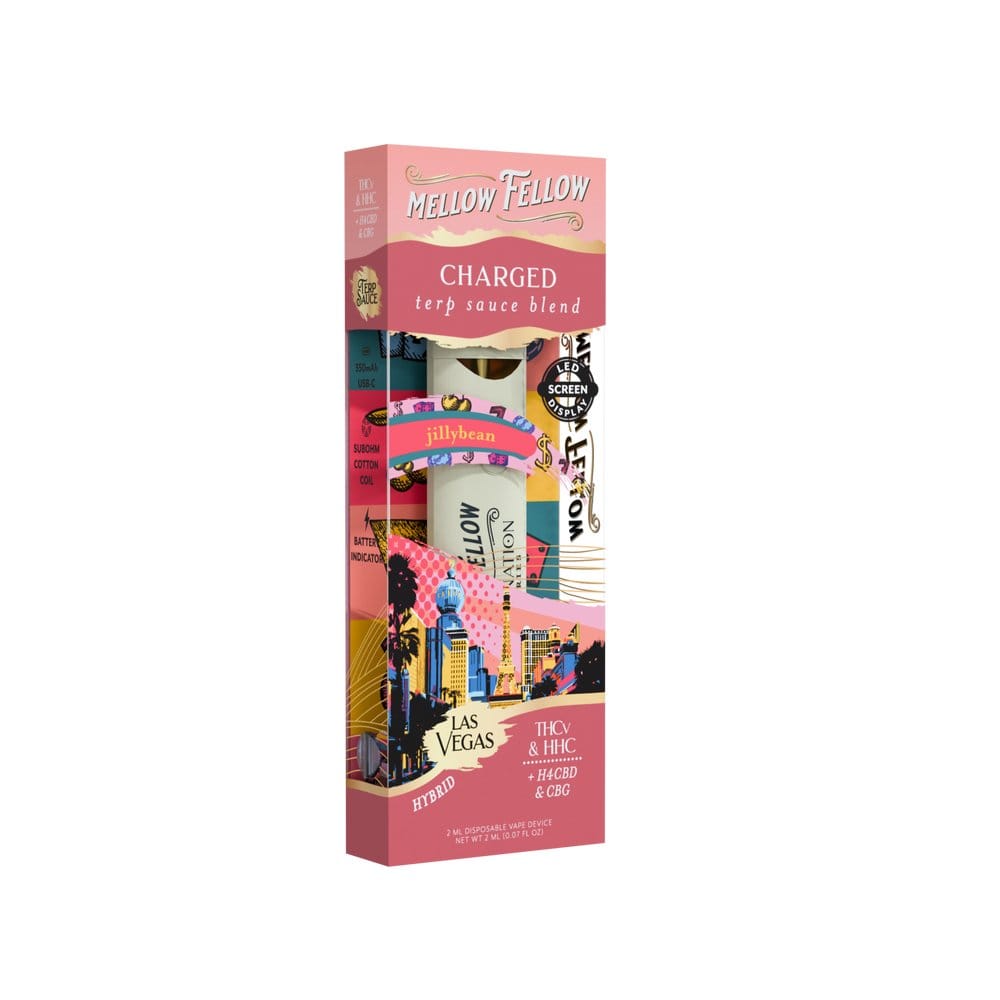 CBDWellnessplus Las Vegas- Jilly Bean Mellow Fellow- 2ml Terp Sauce Disposable Vape