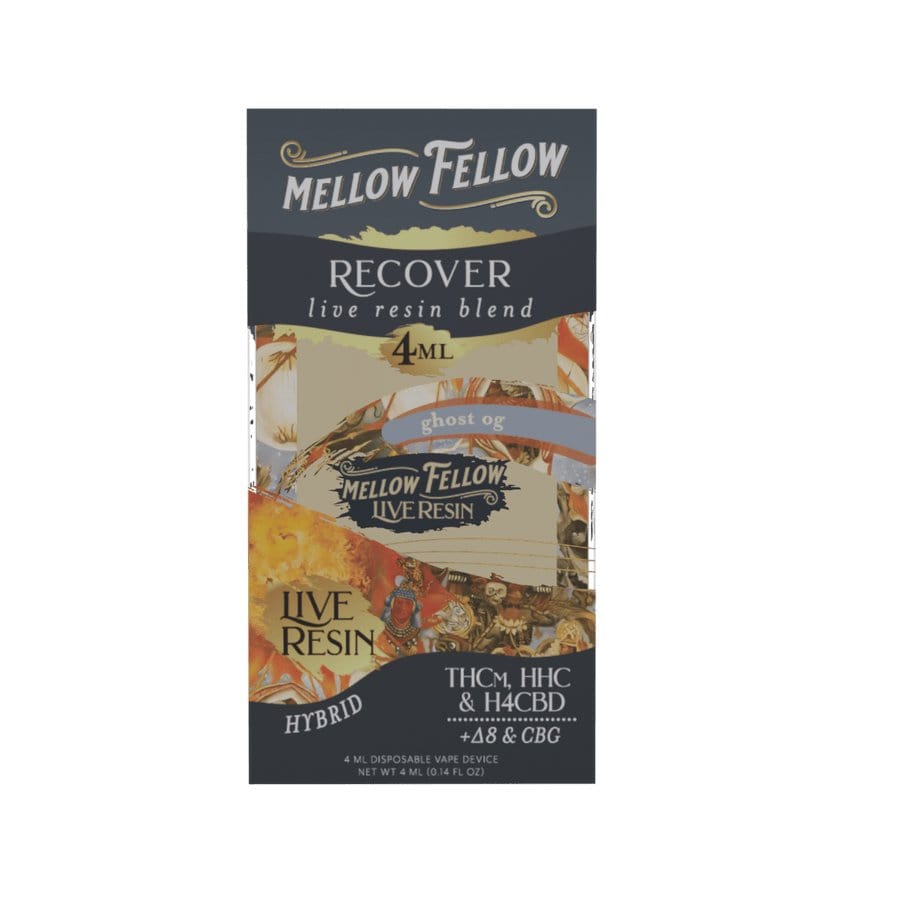 CBDWellnessplus Mellow Fellow- 4ml Live Resin Disposable Vape