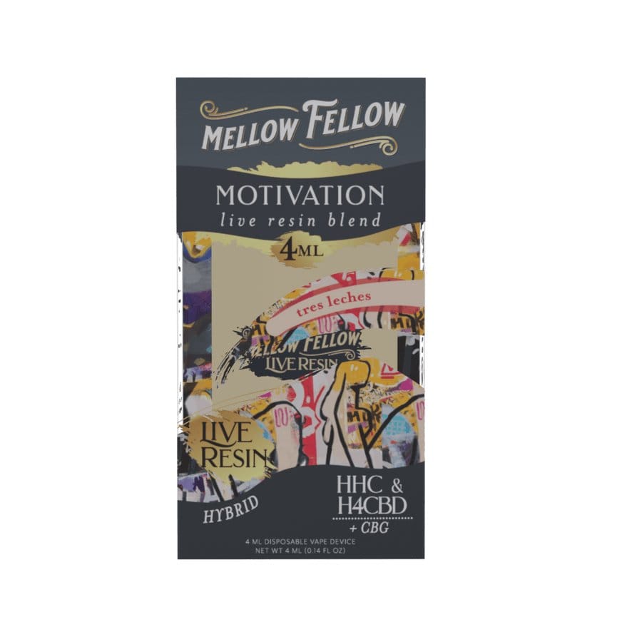 CBDWellnessplus Mellow Fellow- 4ml Live Resin Disposable Vape