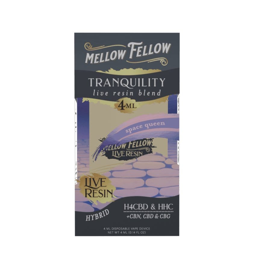 CBDWellnessplus Mellow Fellow- 4ml Live Resin Disposable Vape