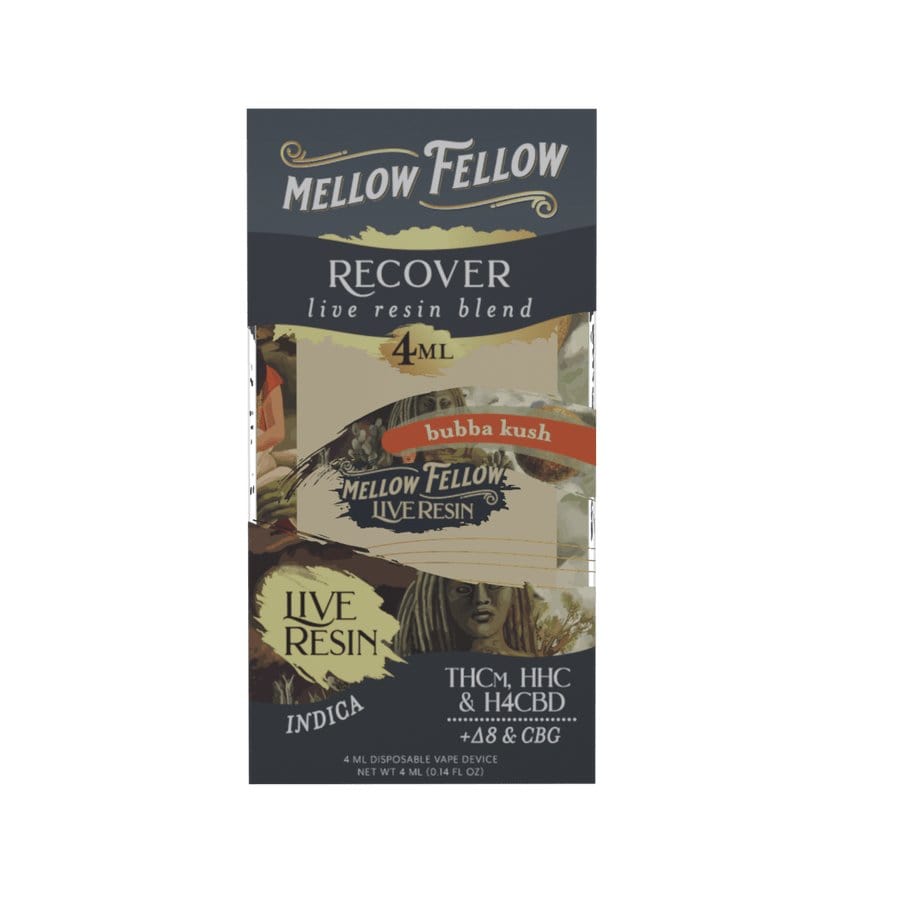 CBDWellnessplus Mellow Fellow- 4ml Live Resin Disposable Vape