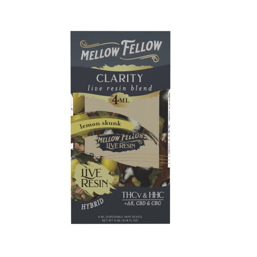 CBDWellnessplus Mellow Fellow- 4ml Live Resin Disposable Vape