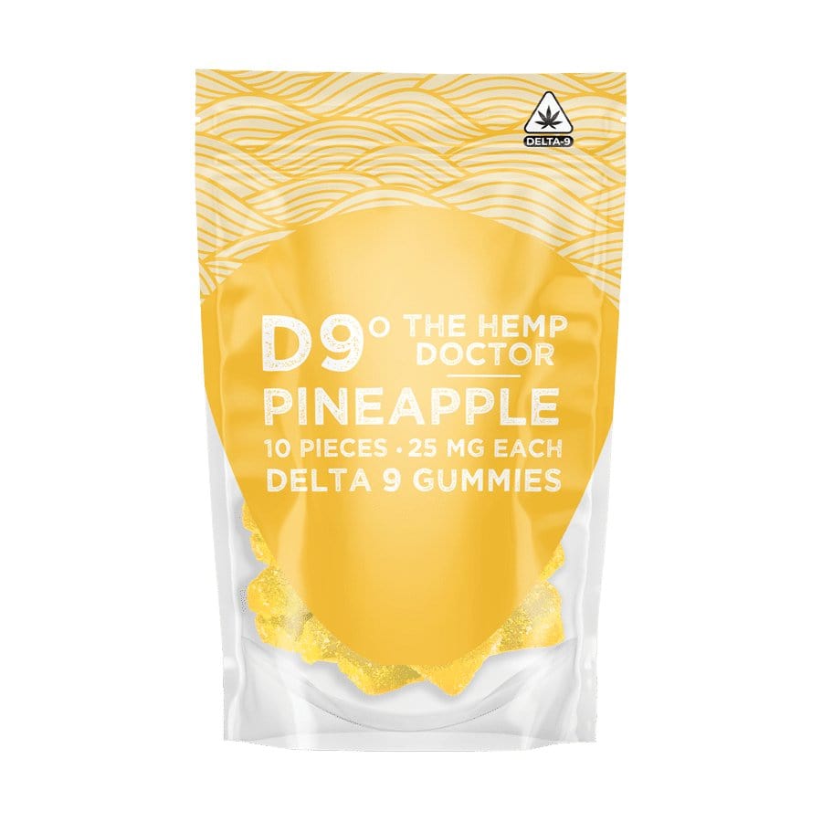 CBDWellnessplus The Hemp Doctor- D9 THC 25mg 10pc Gummies