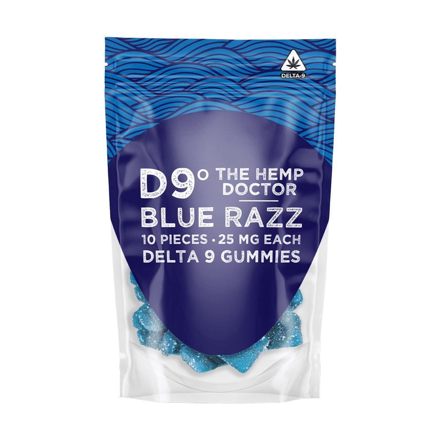 CBDWellnessplus The Hemp Doctor- D9 THC 25mg 10pc Gummies