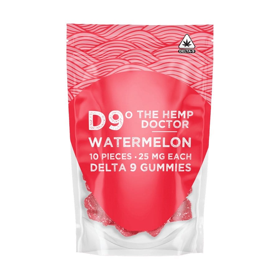 CBDWellnessplus The Hemp Doctor- D9 THC 25mg 10pc Gummies