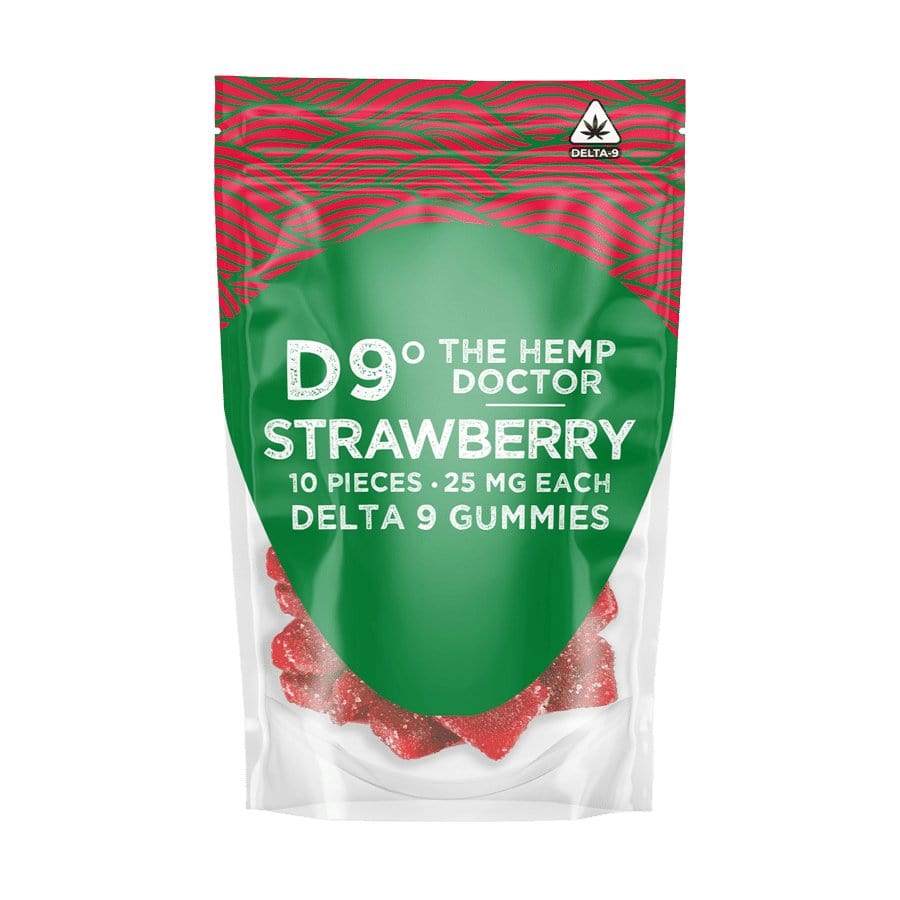 CBDWellnessplus The Hemp Doctor- D9 THC 25mg 10pc Gummies