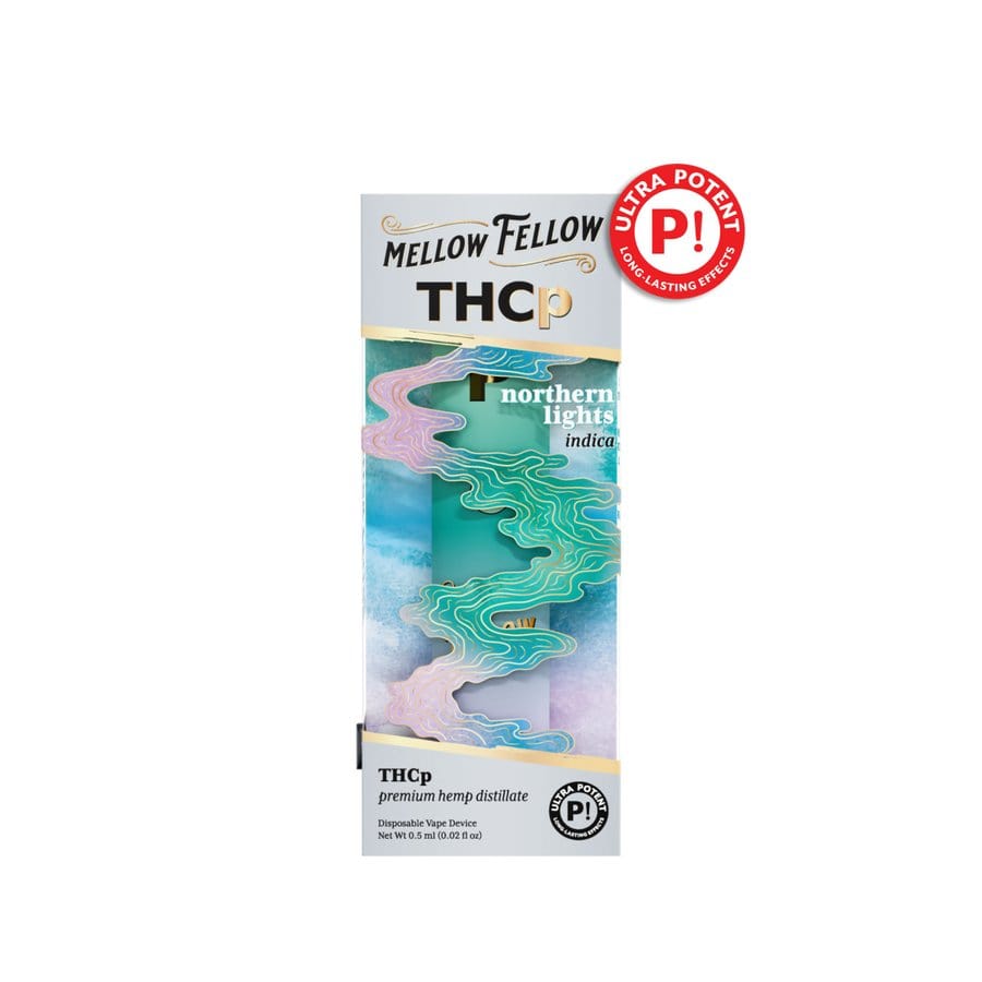 Mellow Fellow THC - P 0.5ml Disposable Vape - CBDWellnessplus