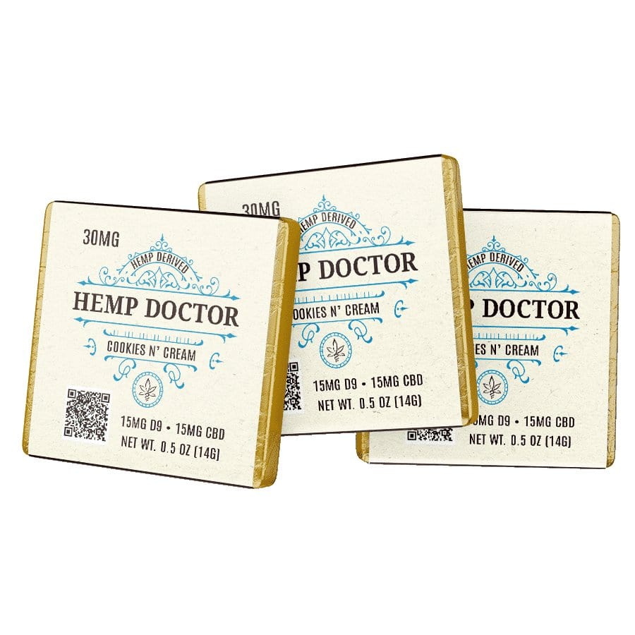 The Hemp Doctor D9 Cookies N Cream 30MG - CBDWellnessplus